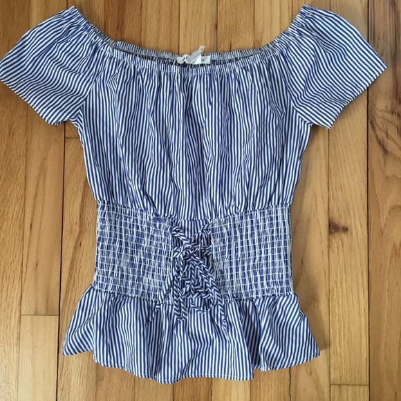 Striped nautical themed top - Picture 2 of 4